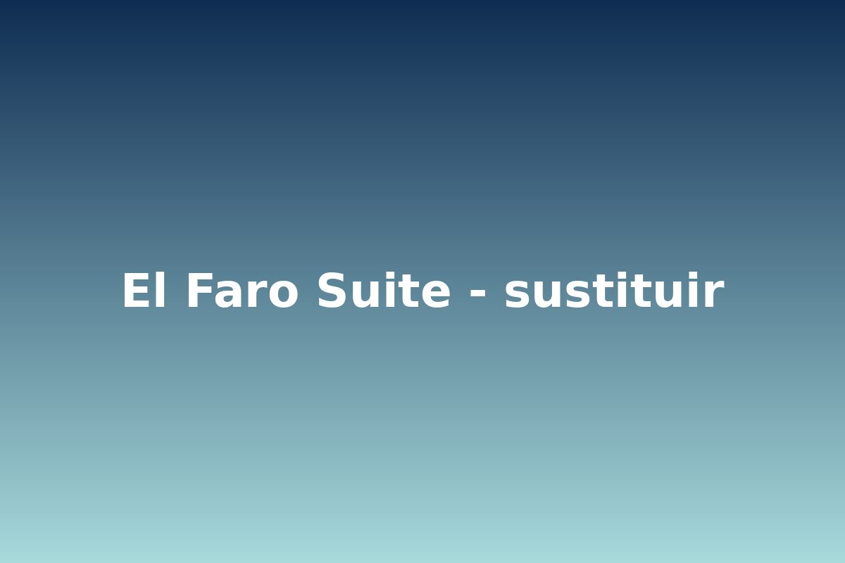 El Faro Suite