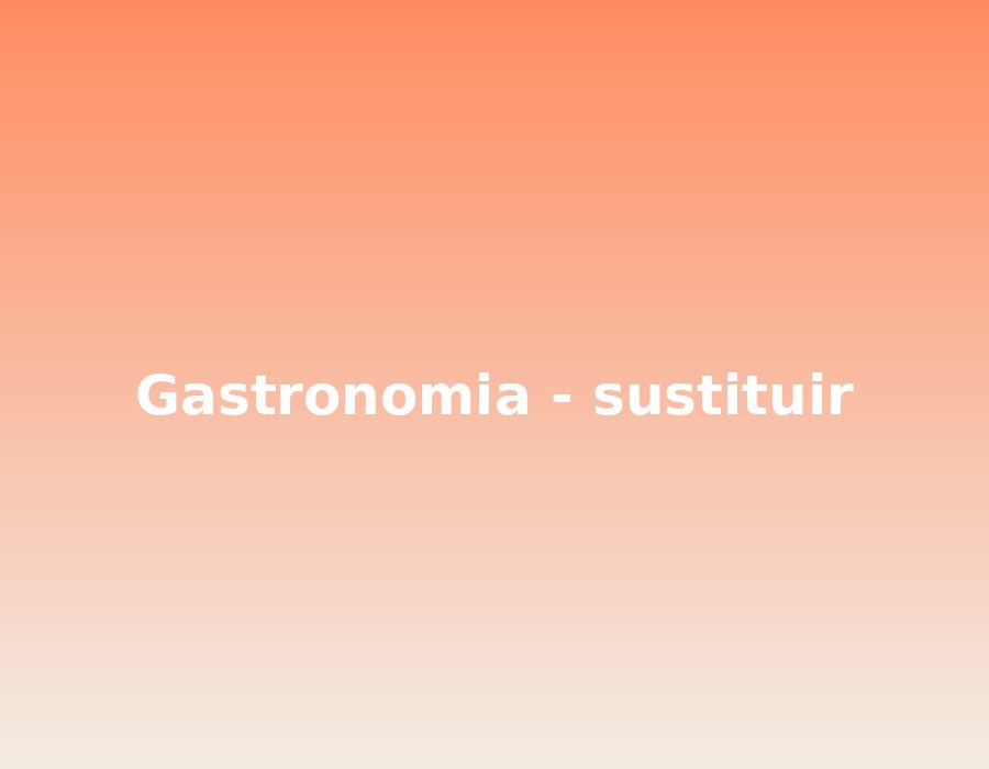 Gastronomía local